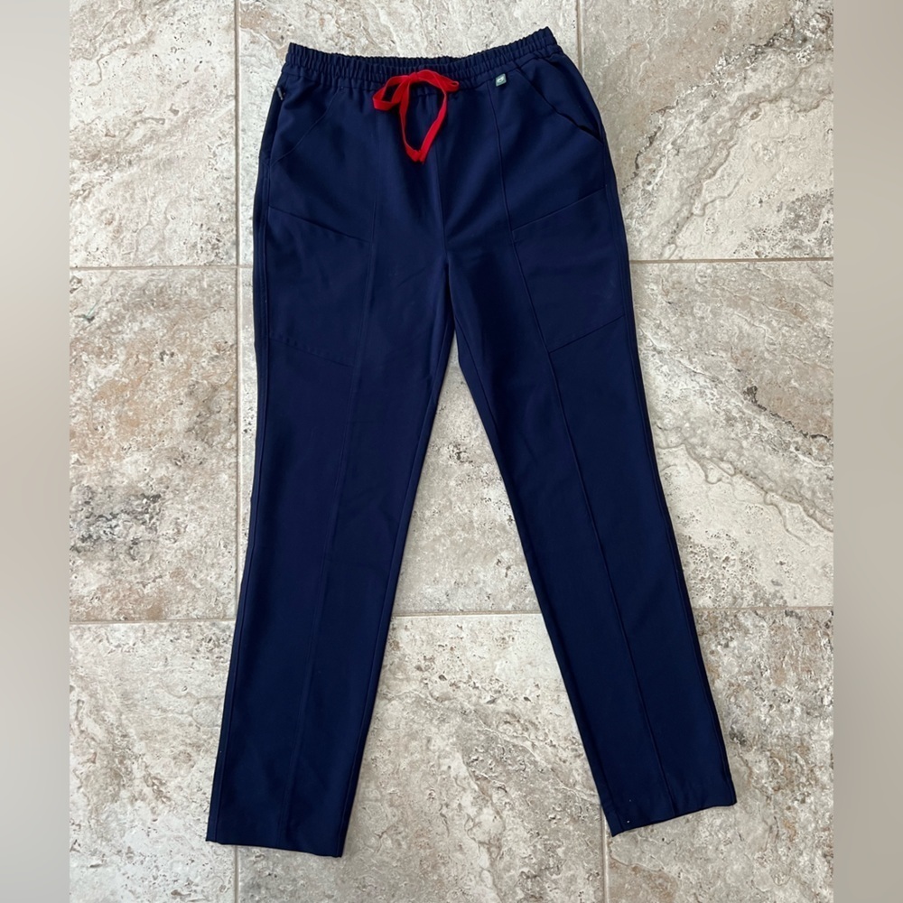 Mediclo FYSEL Kume 2.0 Versatile Cargo Straight Leg Scrub Pants Navy Blue Small - Picture 12 of 14